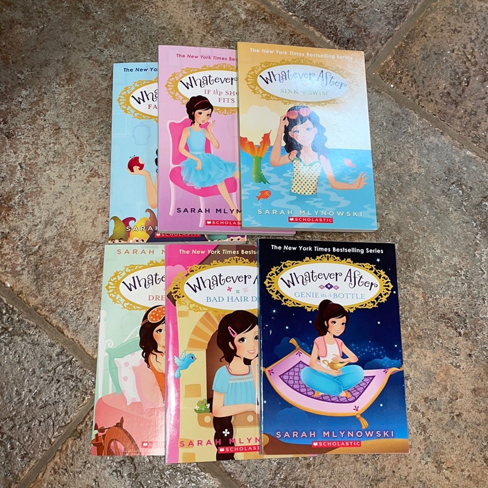 whatever after series - books for 3-6th graders